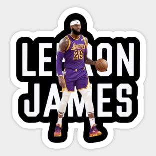 LeBron james Sticker